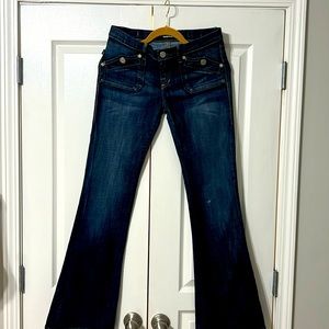 🎸🎸🎸 ROCK & REPUBLIC WIDE LEG JEANS SIZE 29 EUC 🎸🎸🎸